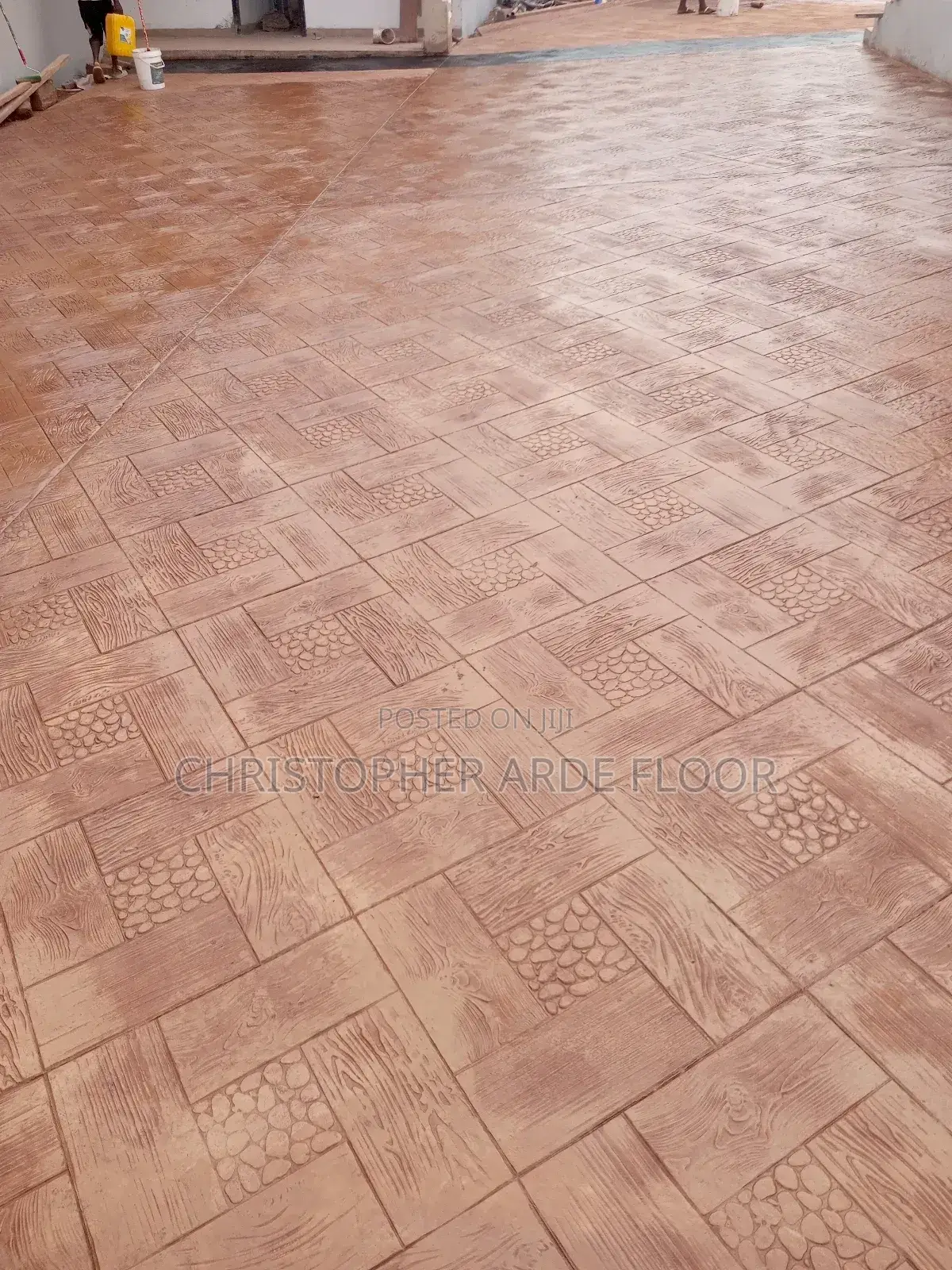 Floor Design (Stamp Concrete)