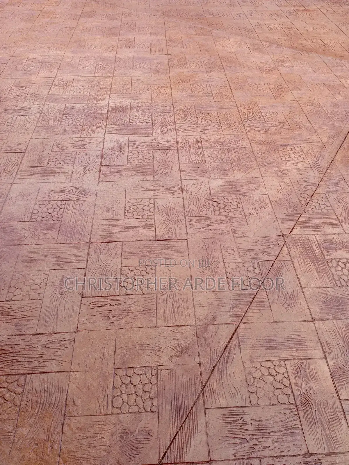 Floor Design (Stamp Concrete)