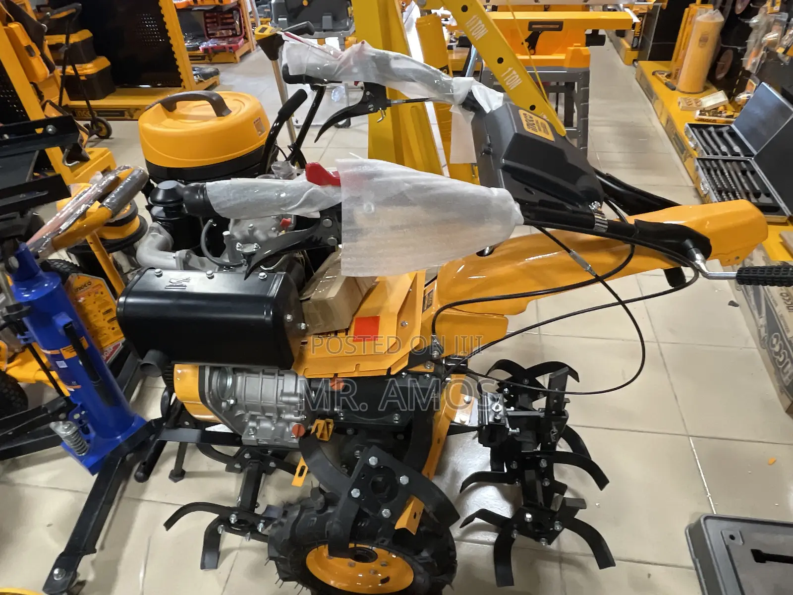 Ingco 9.0HP Diesel Power Tiller/ Cultivator - DC13501