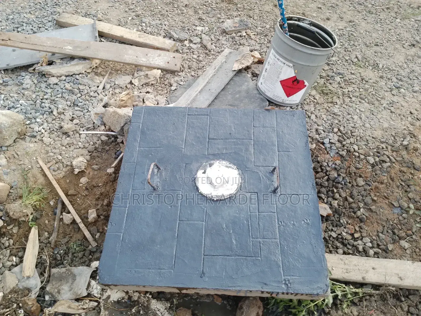 Ashlar Design ( Stamp Concrete)