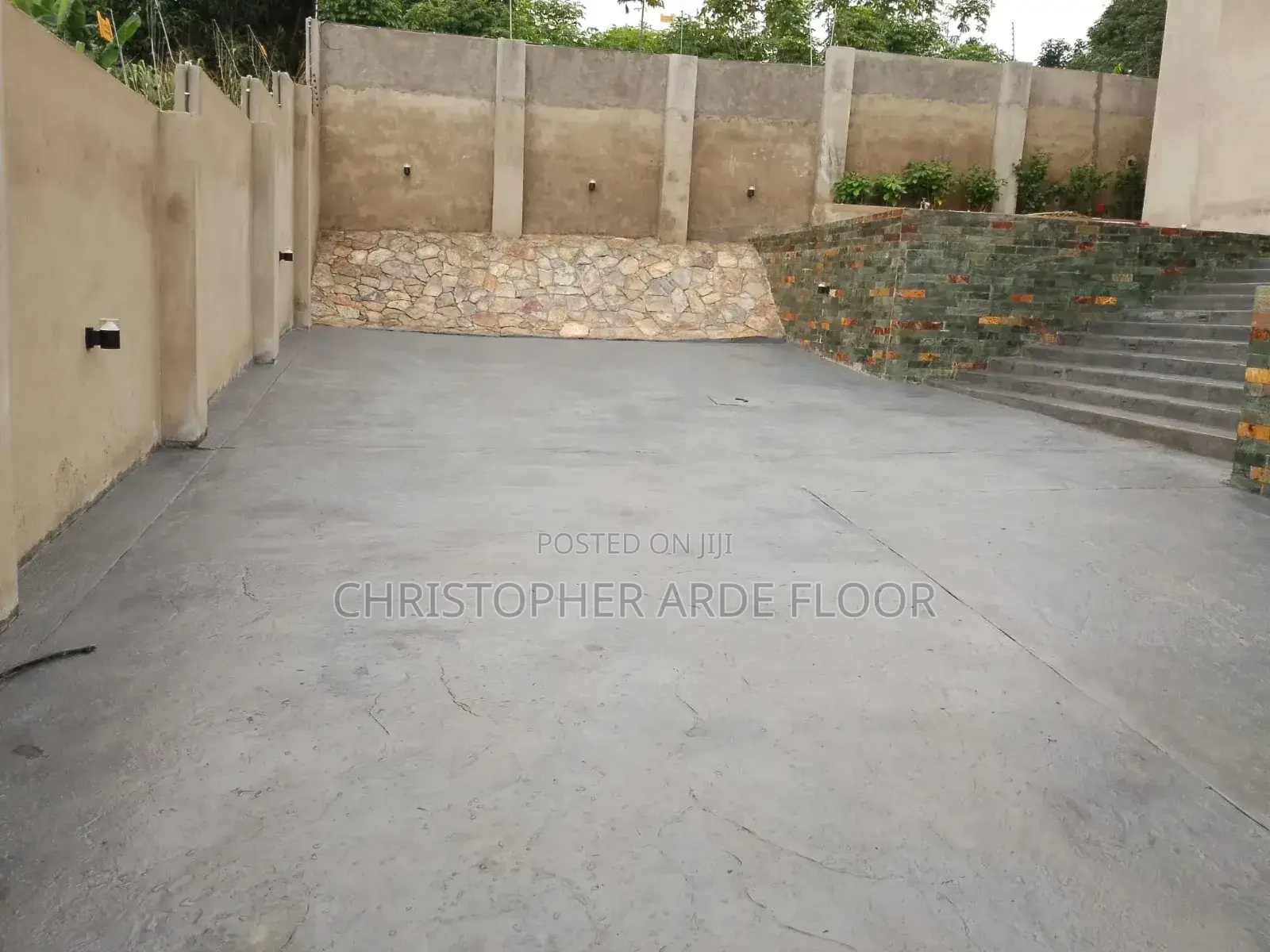 Building Construction and Floor Concrete Design