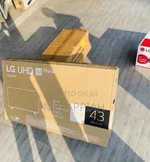 Sleek Lg 43uq7006 43” LED Uhd Television(Black) 