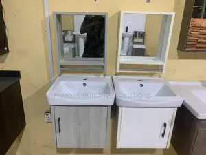 Basin Cabinet With Mirror.