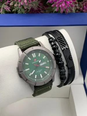 Anti-Fade Authentic Swiss Army and Bracelet