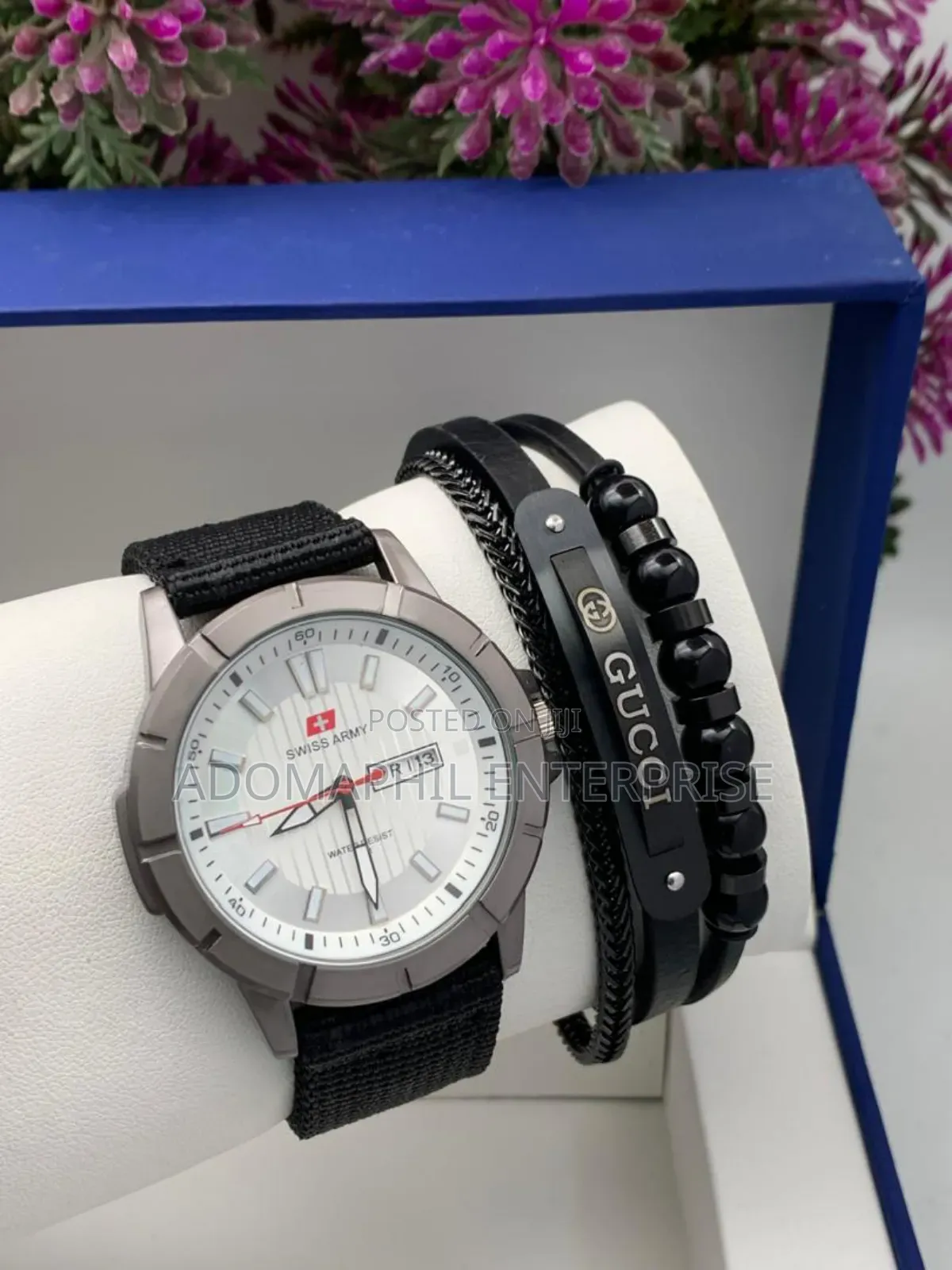 Anti-Fade Authentic Swiss Army and Bracelet