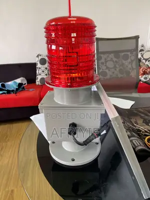 High Building Signal Warning Lamp LED Solar Powered