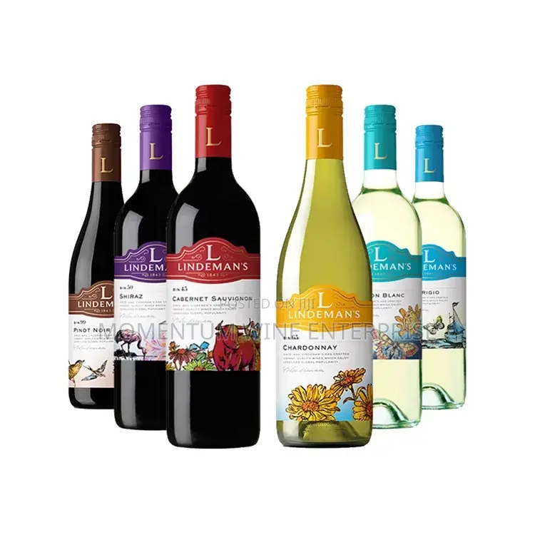 Lindemans Wines 75cl. All The Types.