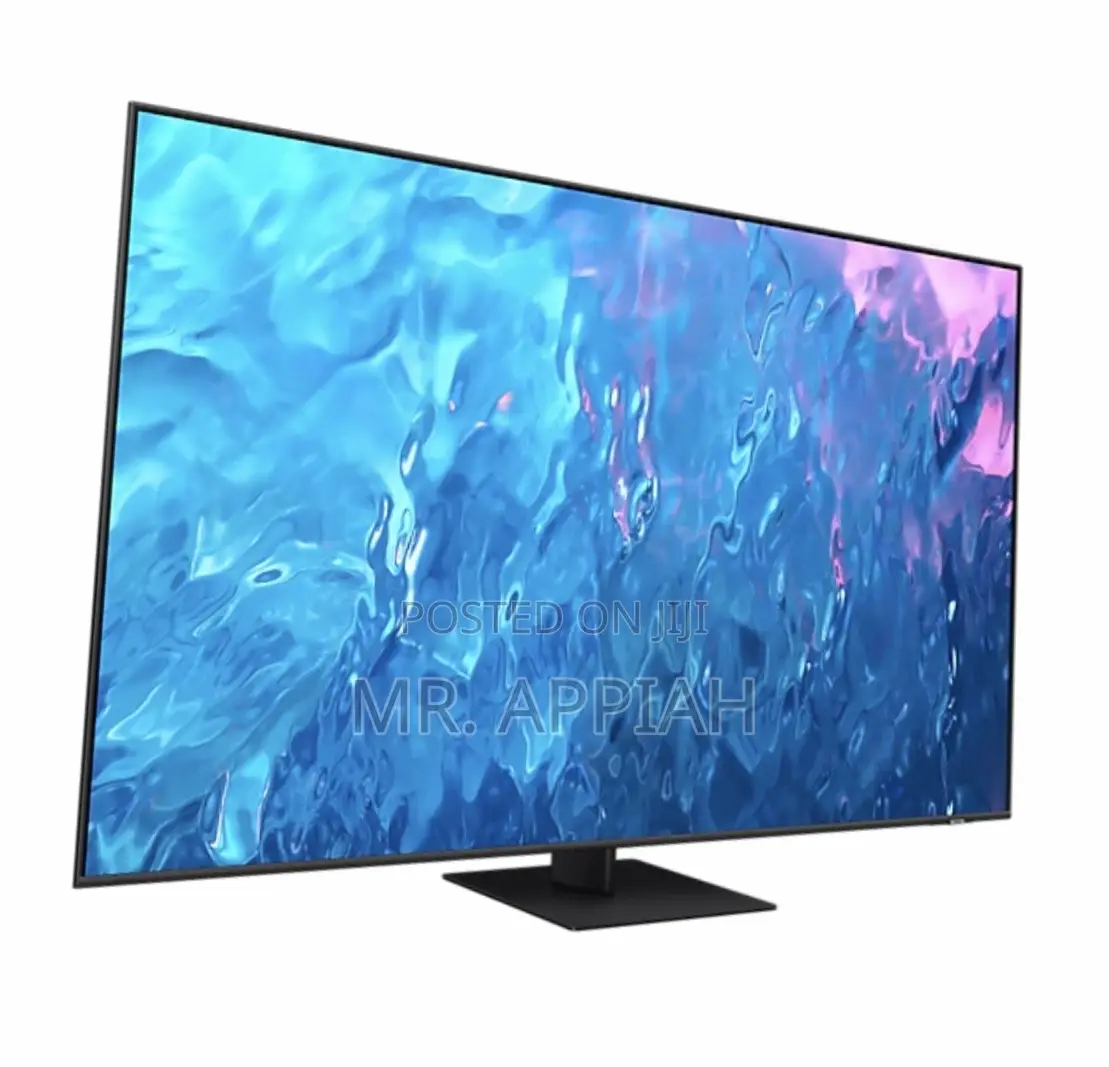 Sleek Designed Samsung 85q70c 85” Qled Smart Television.