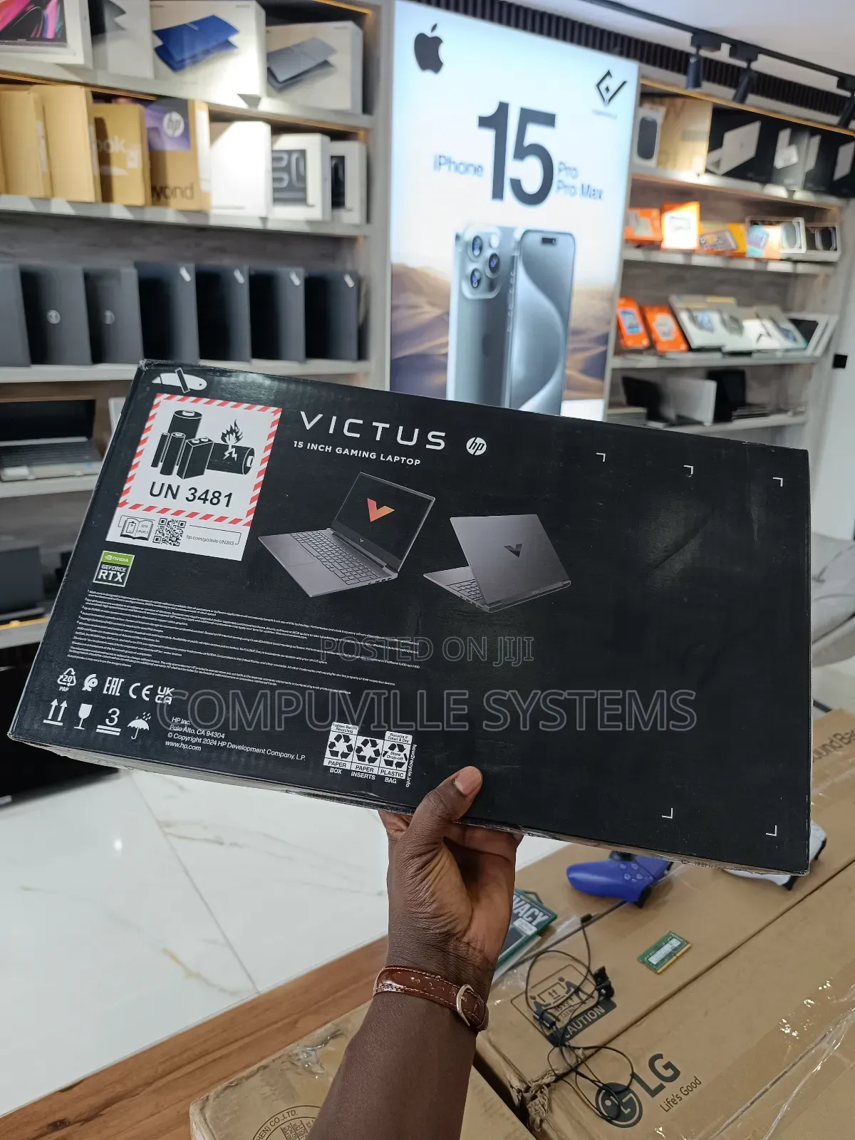 New Laptop HP Victus 15 8GB AMD Ryzen 5 SSD 512GB