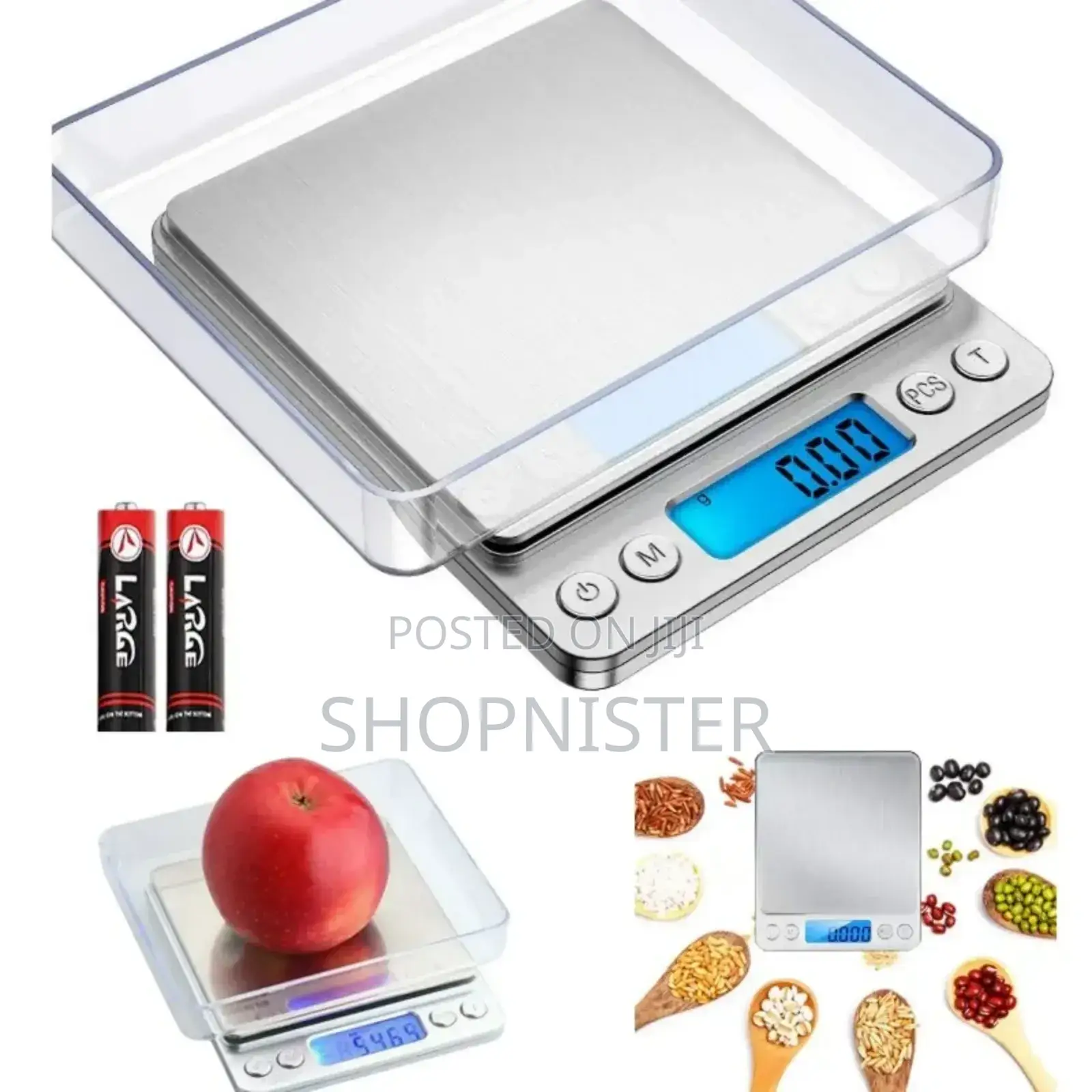Kitchen Scale 0.1 Stainless