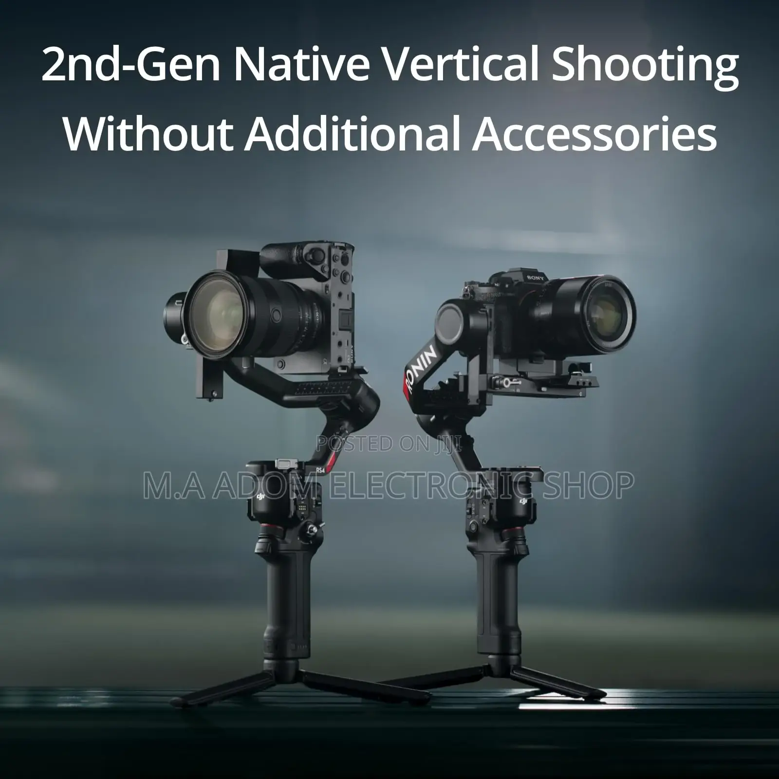 Dji Rs4 3 Axis Smart Camera Gimabal