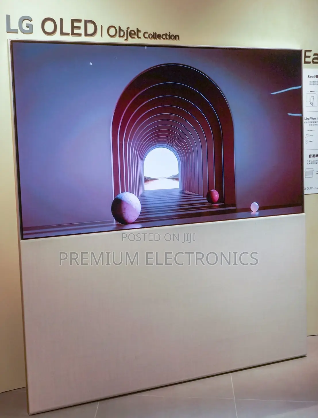 LG Leaning or Zero Gap Install 65" OLED Objet Collection