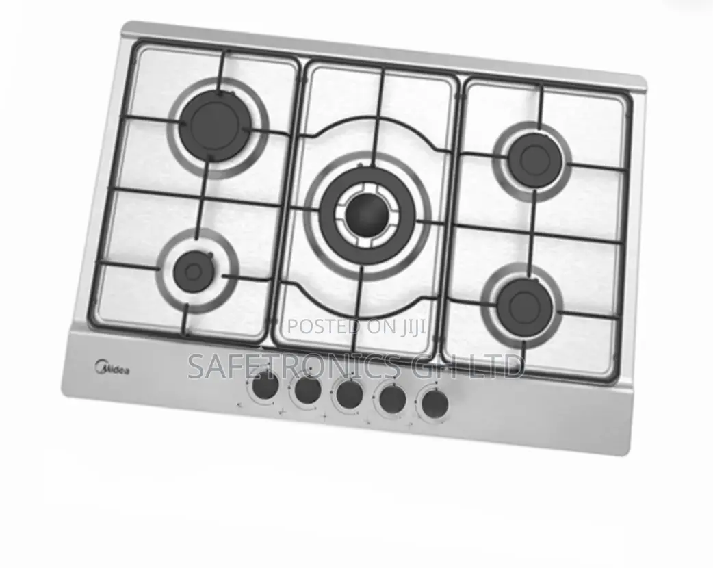 Buy Durable MIDEA-5-BURNER-GAS-HOB-90G50ME 
