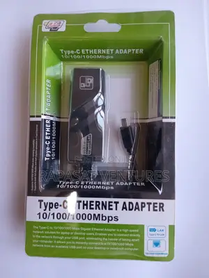 Photo - Usb Type C to Ethernet Rj45 Gigabit Lan Network Adapter