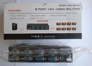 Vga 8 Ports Splitter