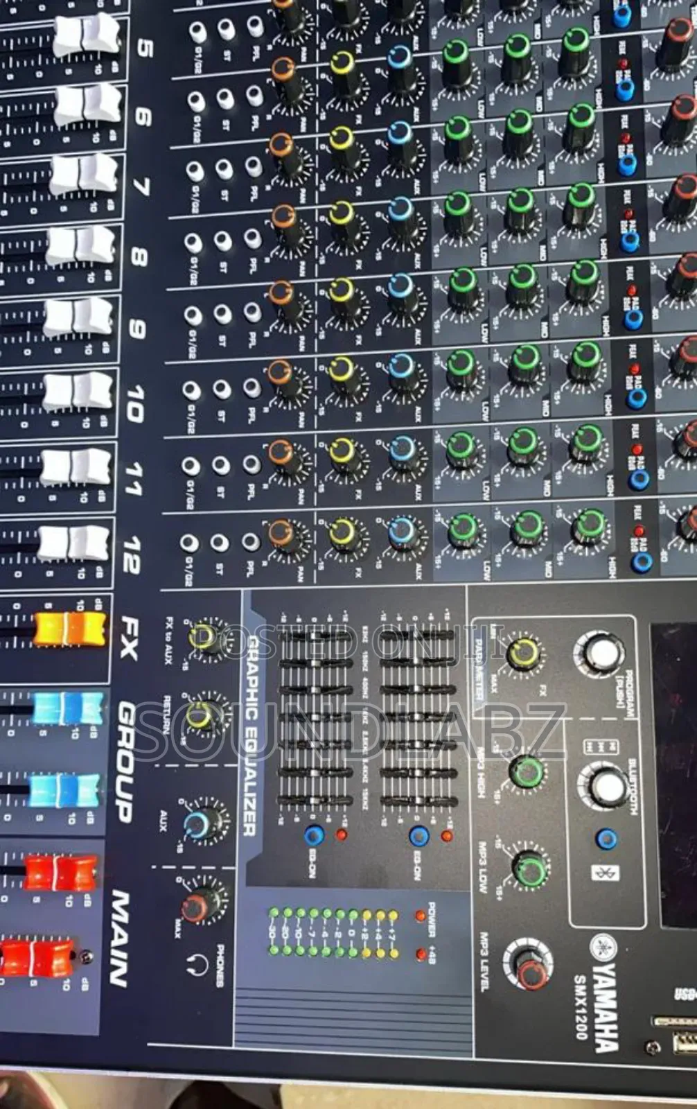 Yamaha SMX-12 12-Channel Raw Mixer Console