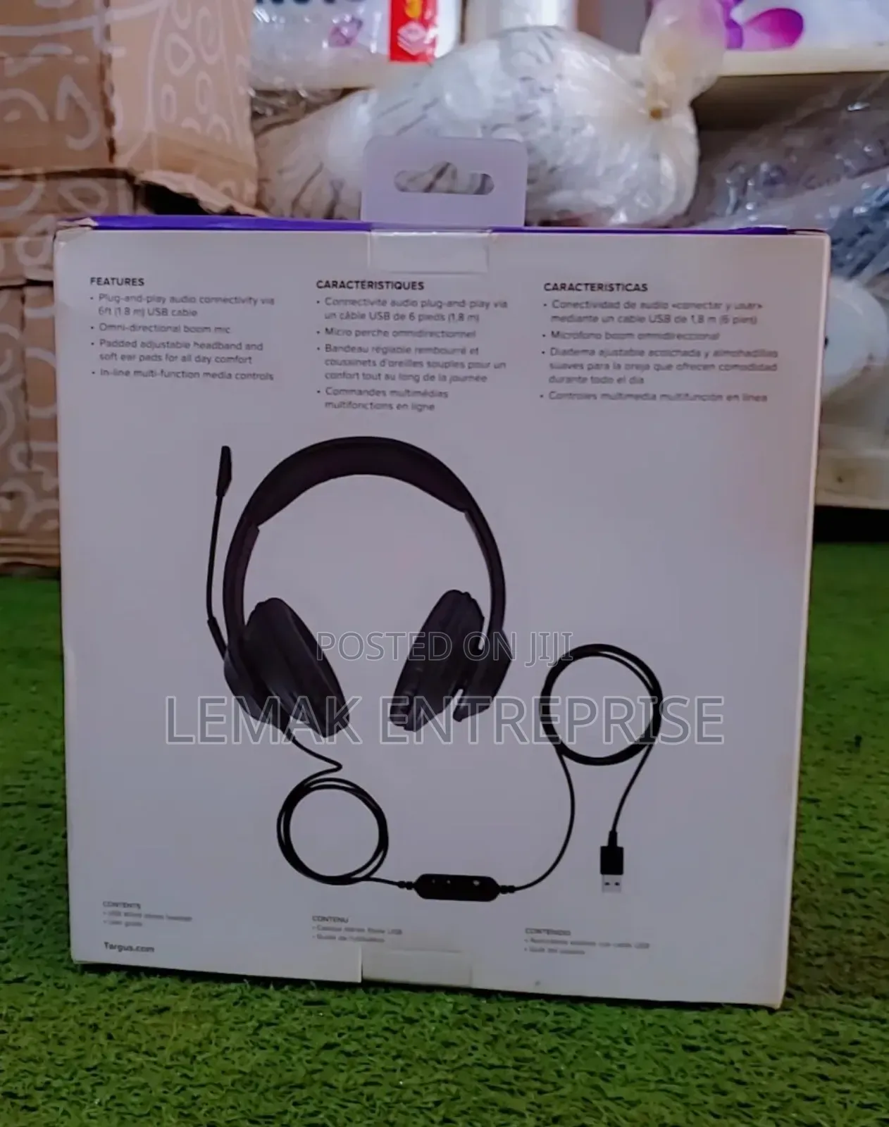 Headset Original Targue Usb Stereo