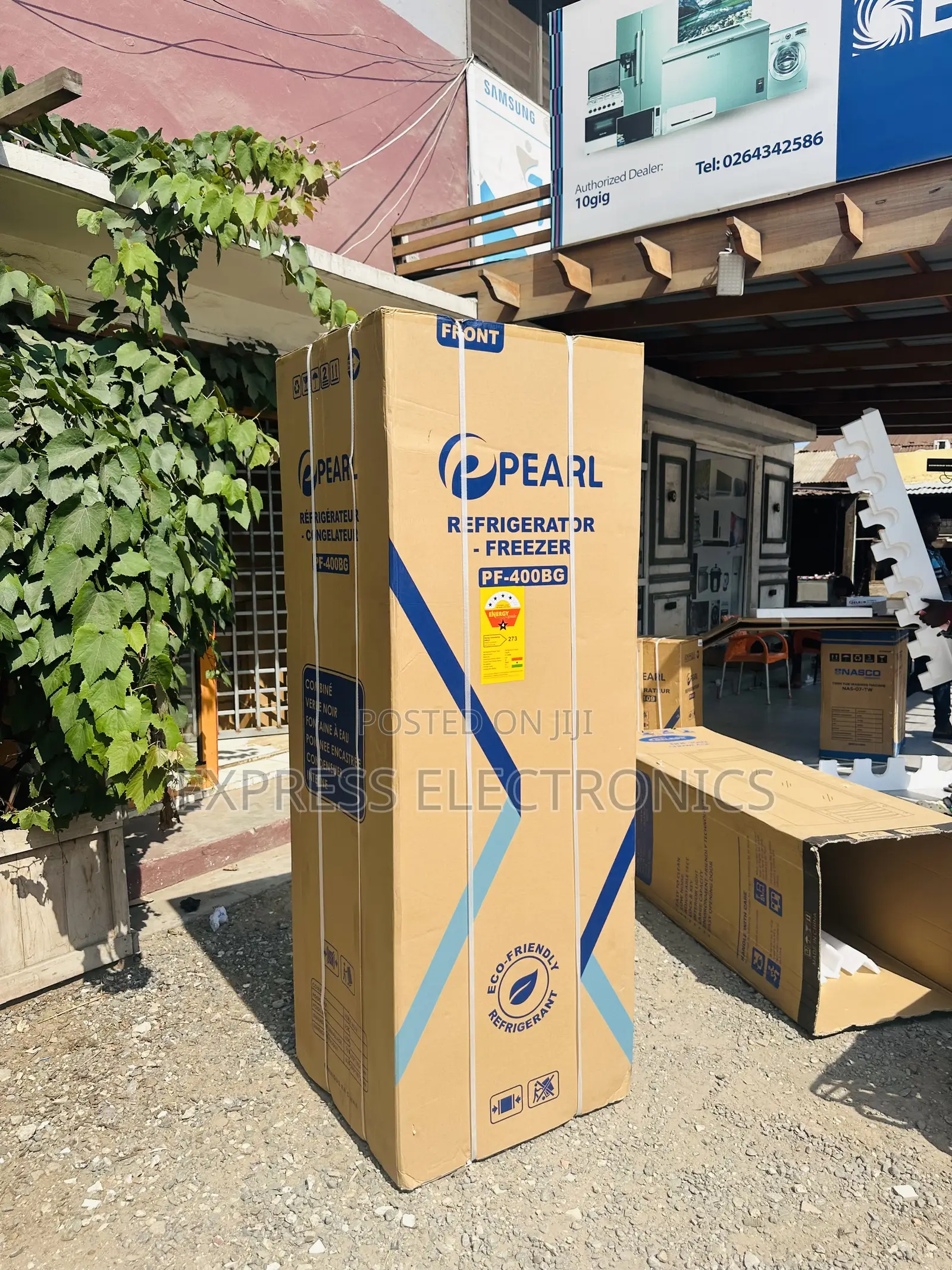 New Double Door Fridge PF-400BG