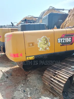 Almost New Sany215, Pure China Type, Home Used Excavator