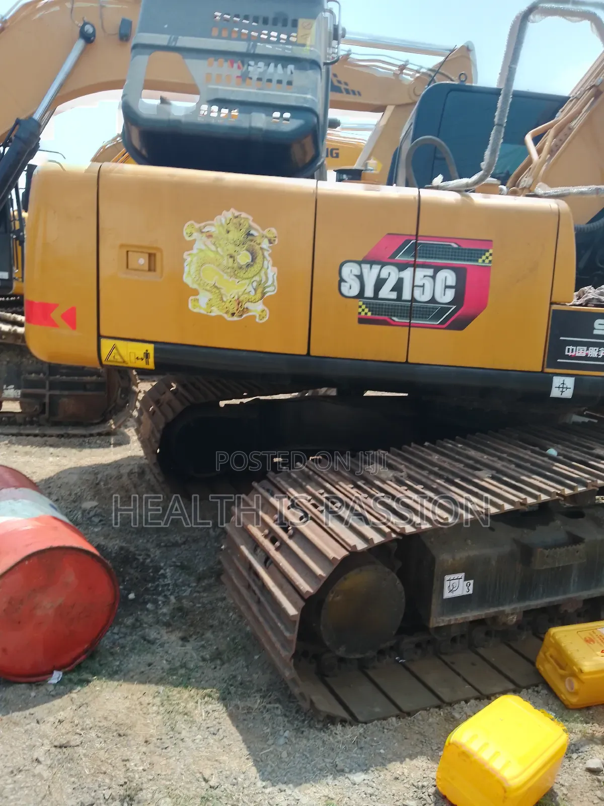 Almost New Sany215, Pure China Type, Home Used Excavator