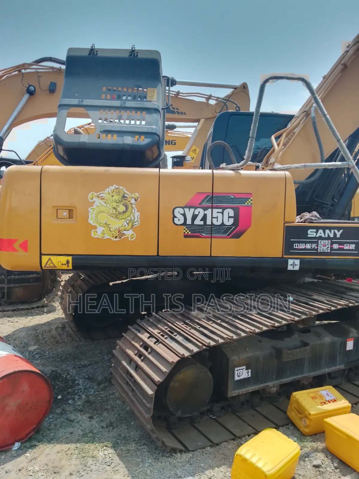 Almost New Sany215, Pure China Type, Home Used Excavator