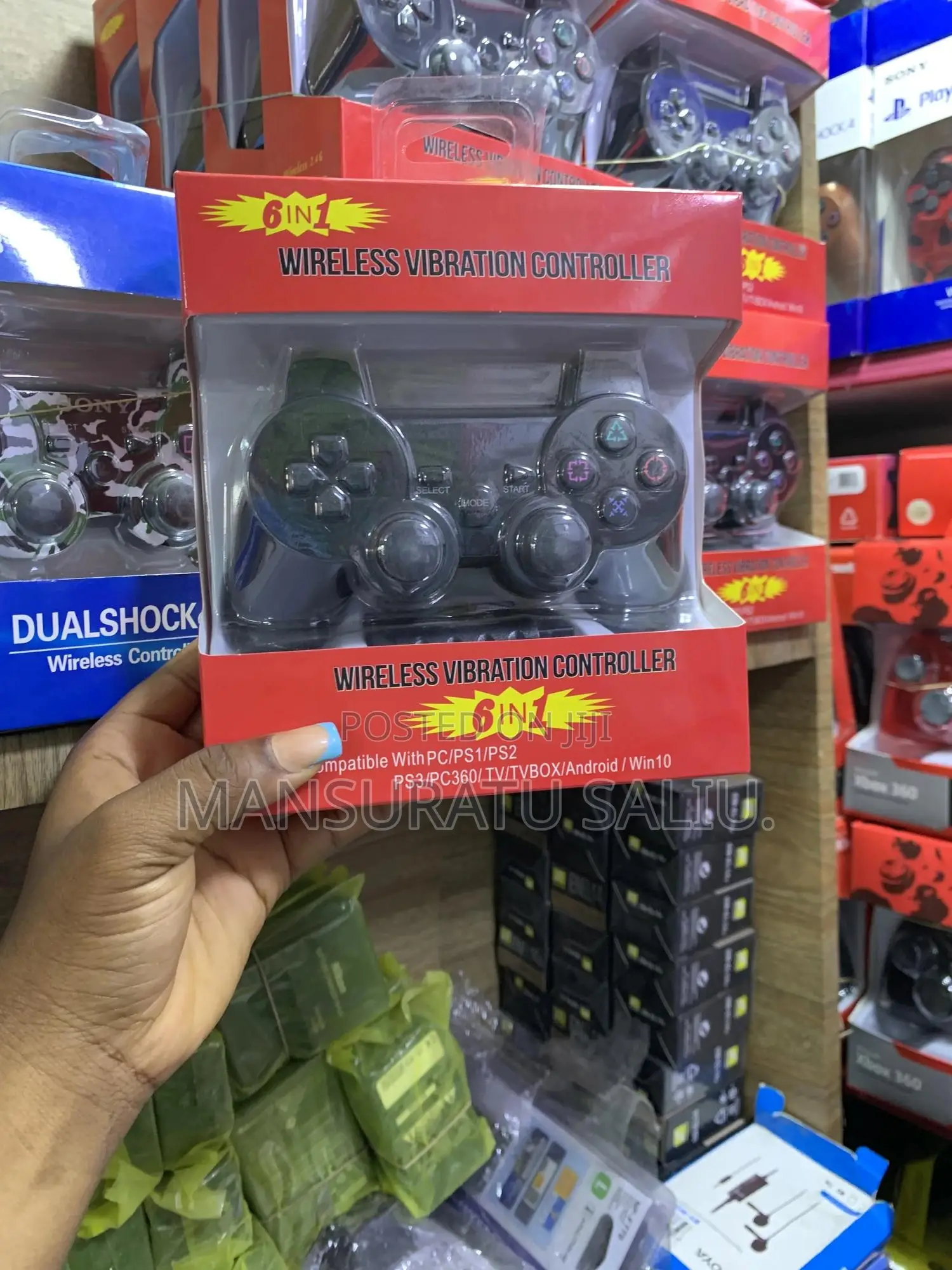 6in1 Wireless Vibration Controller