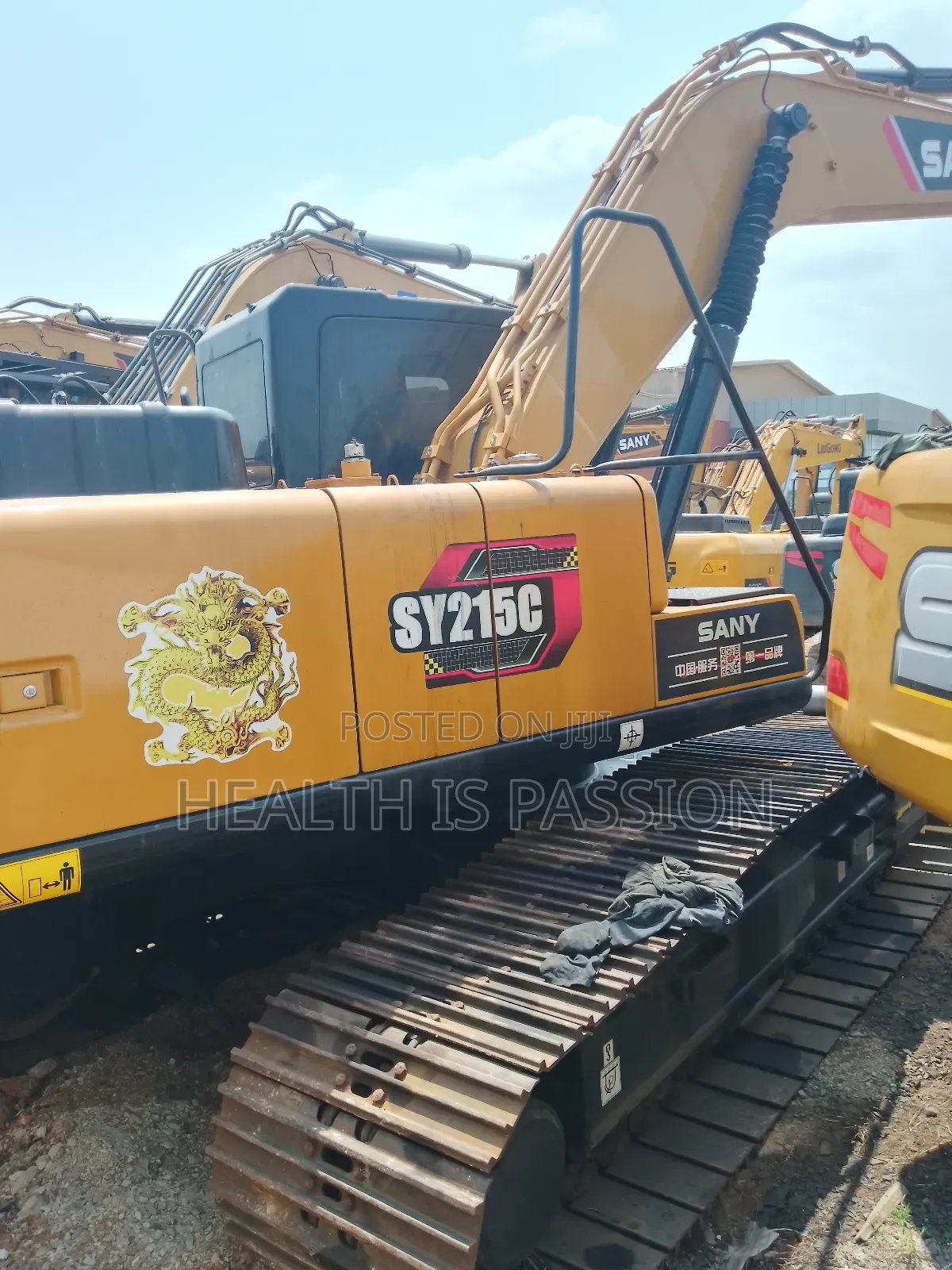 Almost New Sany215, Pure China Type, Home Used Excavator