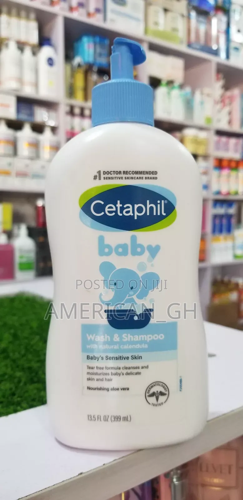Cetaphil Baby Wash Shampoo, 399ml