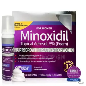 Kirkland Minoxidil Foam for Women Hair Loss Treatment