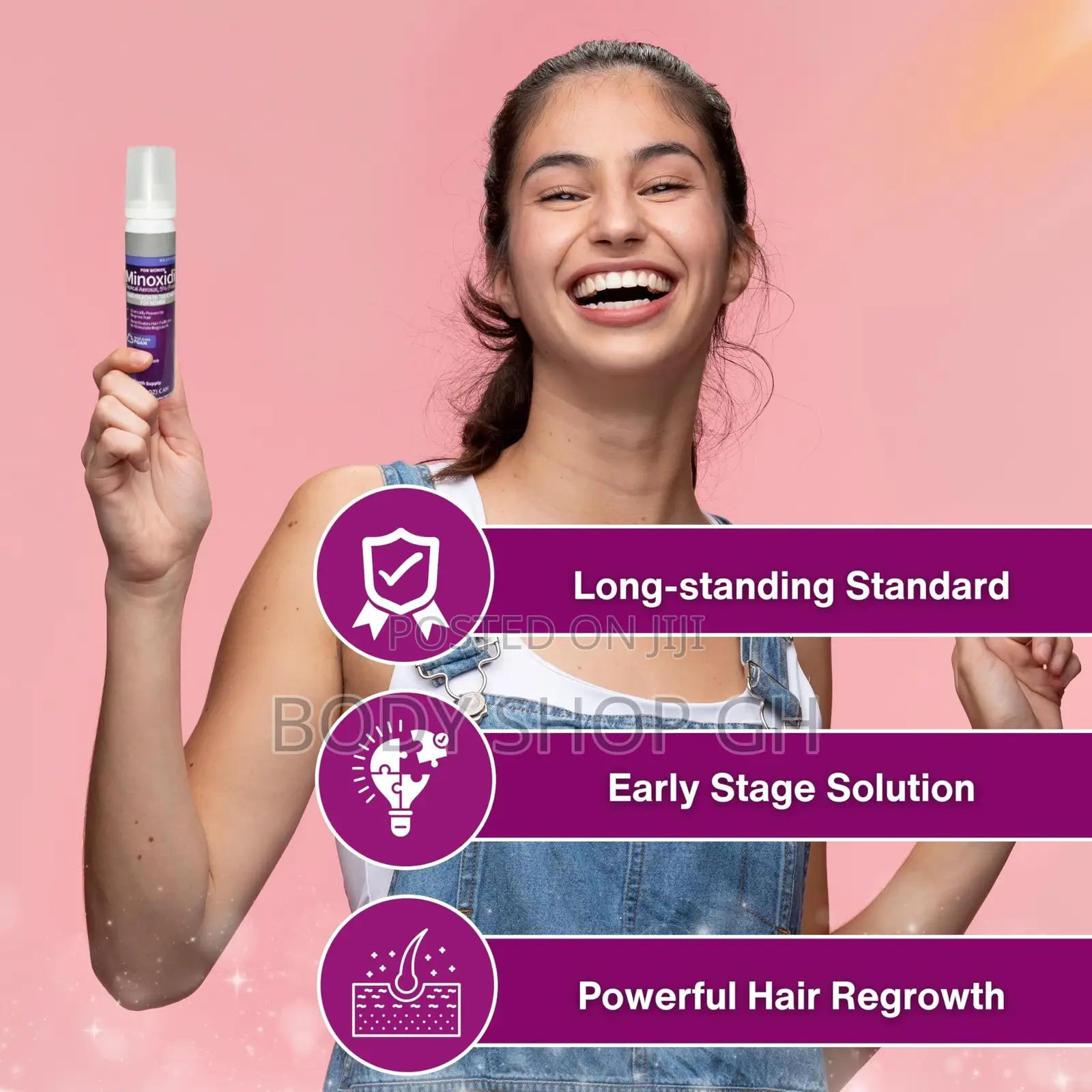 Kirkland Minoxidil Foam for Women Hair Loss Treatment