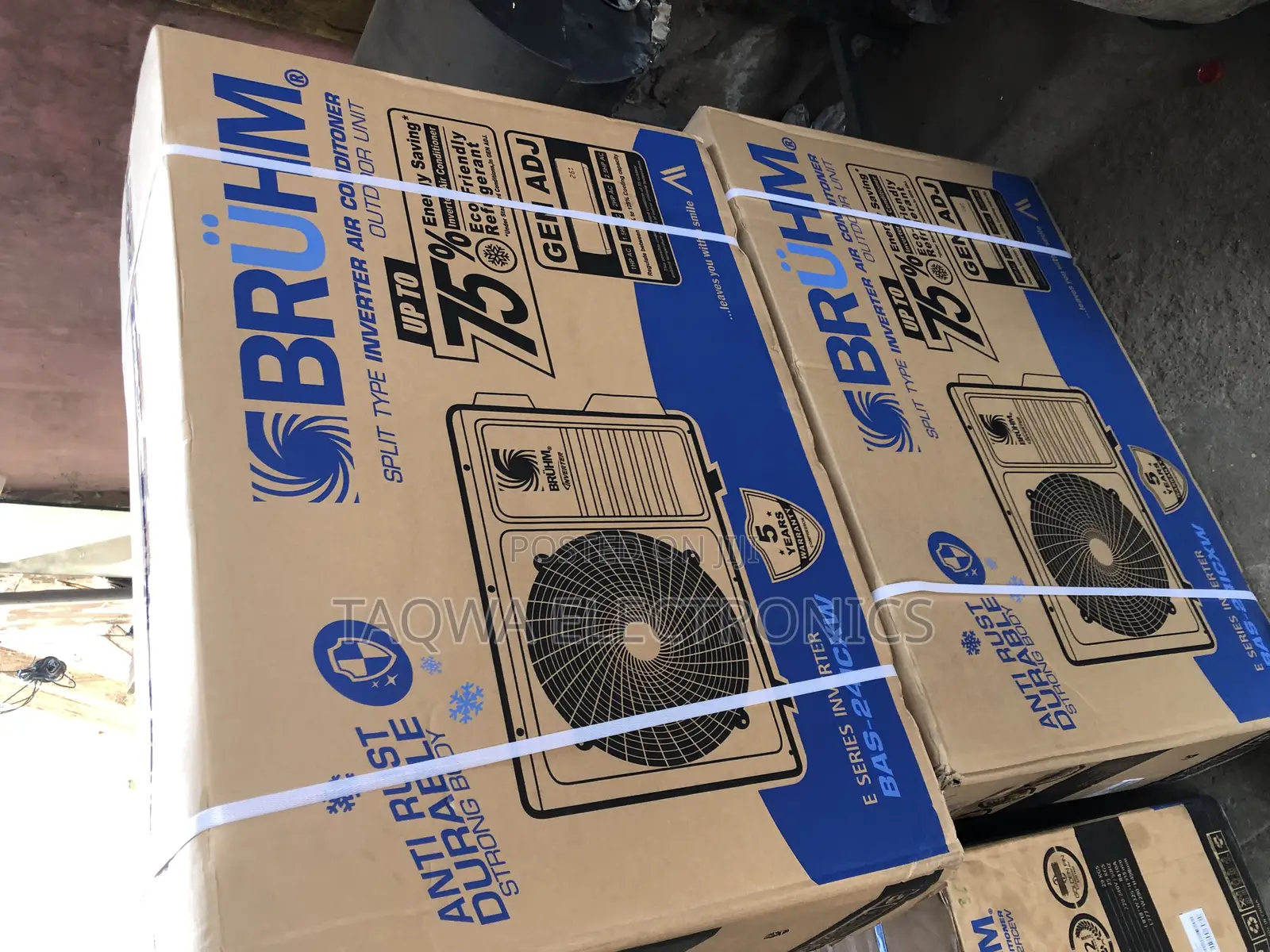 Anti Rust Inverter 2.5hp Bruhm Air Conditioner
