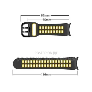Perforated Silicon Strap for Samsung Watch 4 5 6 and 7