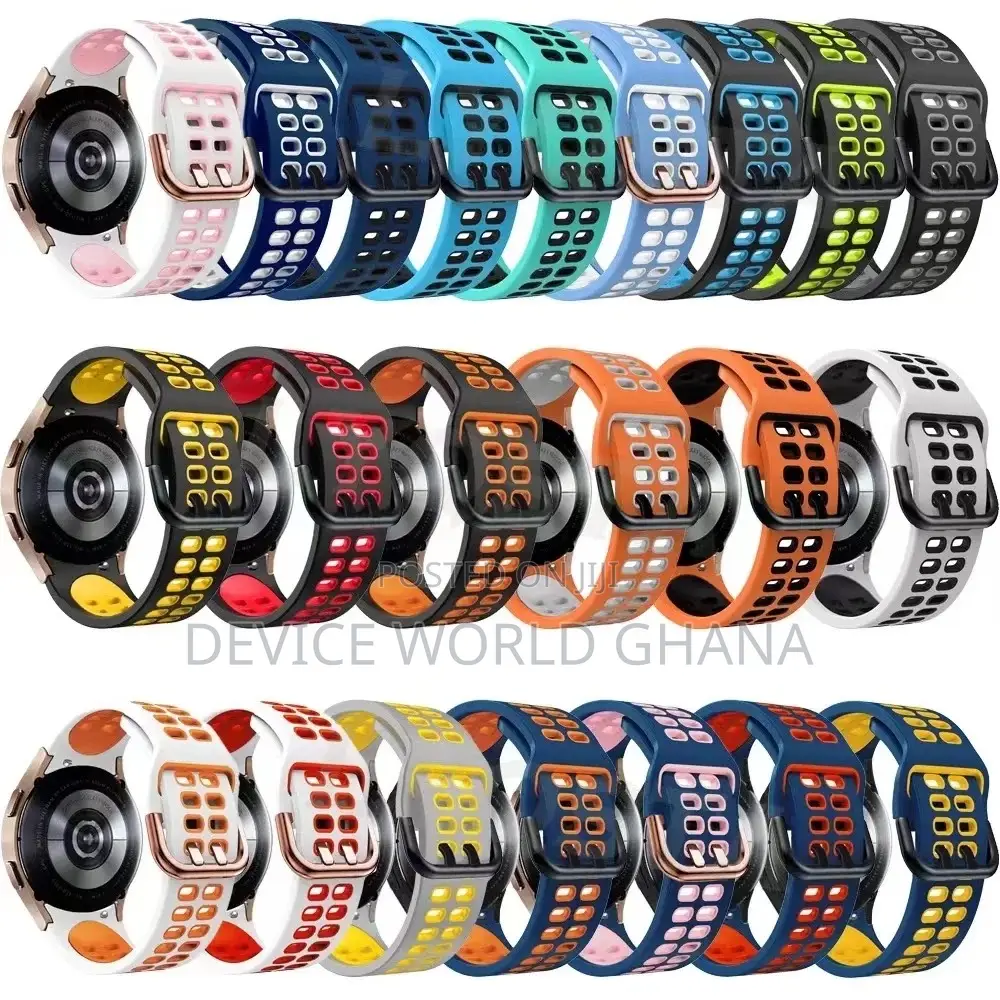 Perforated Silicon Strap for Samsung Watch 4 5 6 and 7