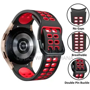 Perforated Silicon Strap for Samsung Watch 4 5 6 and 7
