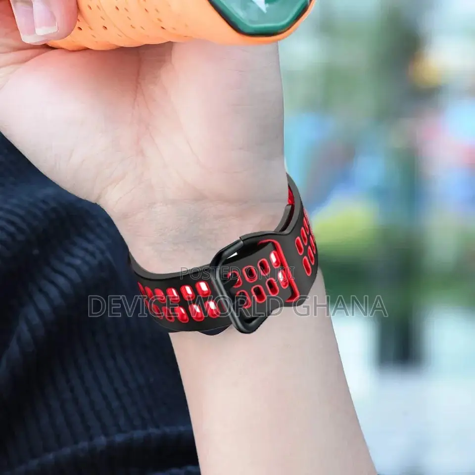 Perforated Silicon Strap for Samsung Watch 4 5 6 and 7