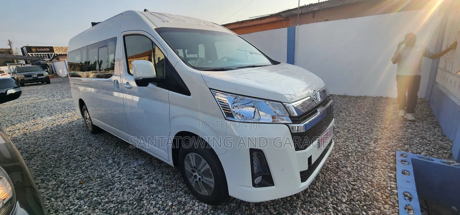New Toyota HiAce 2023 White