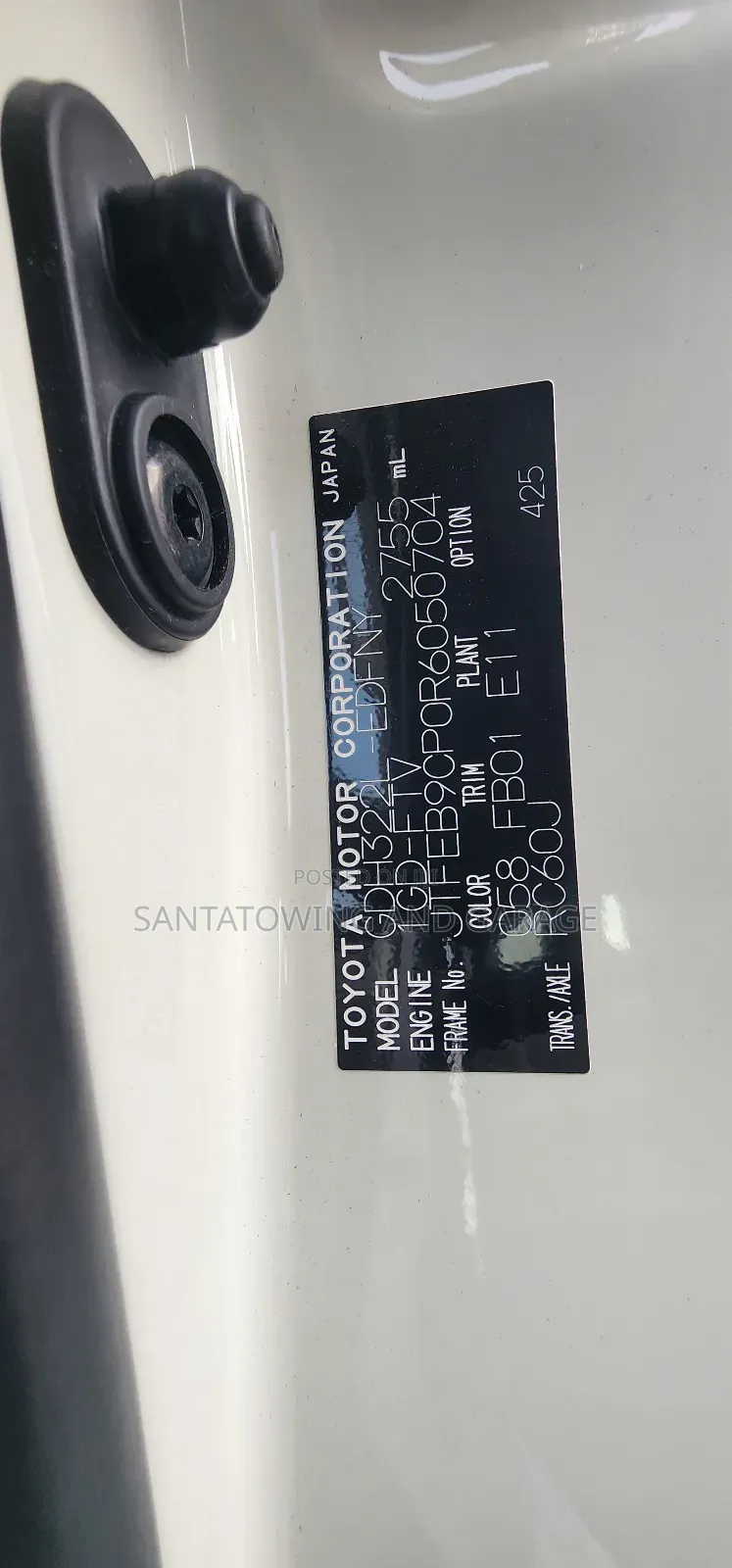 New Toyota HiAce 2023 White