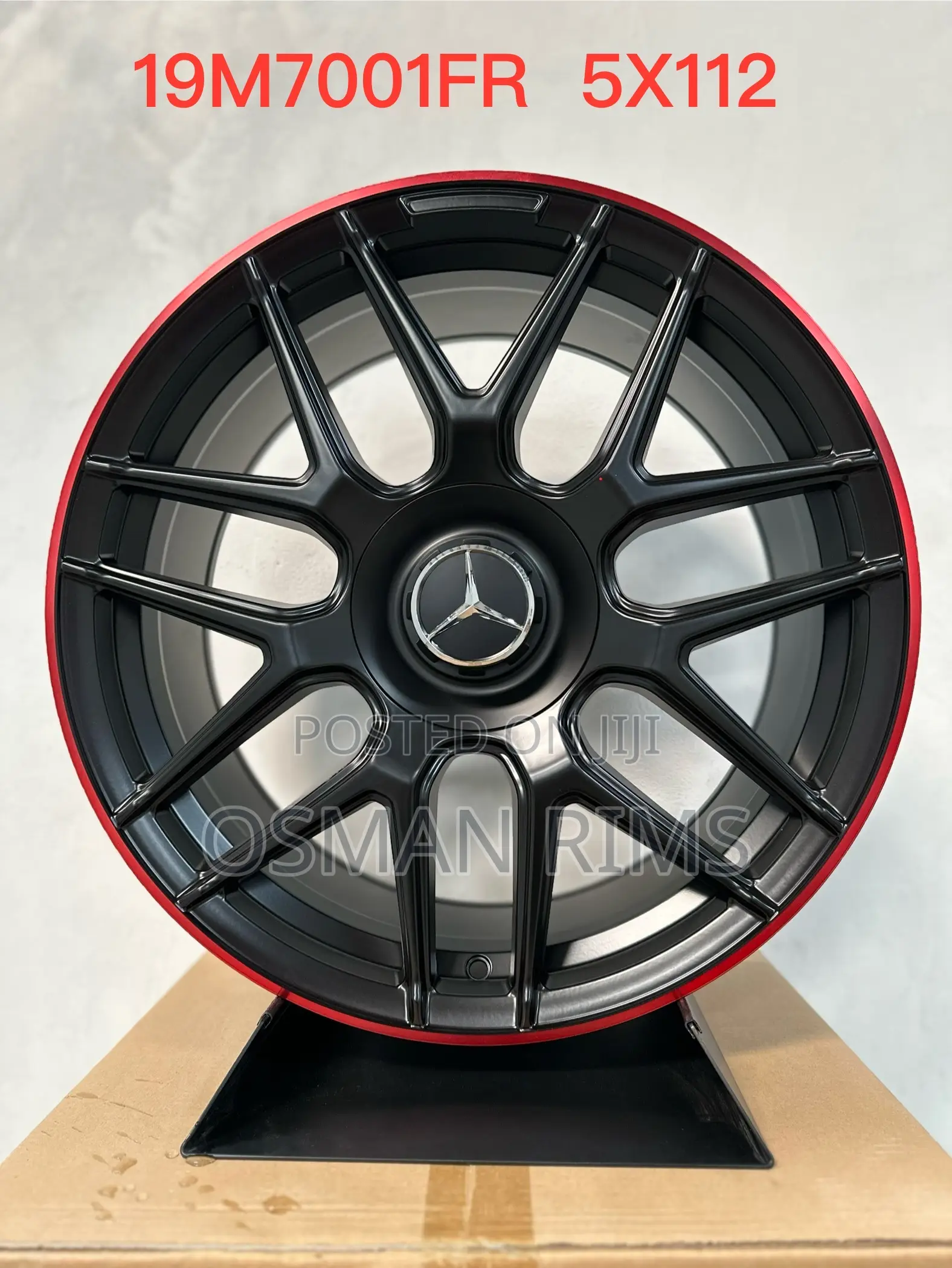 Mercedes Benz Rims Brand New Red Lip