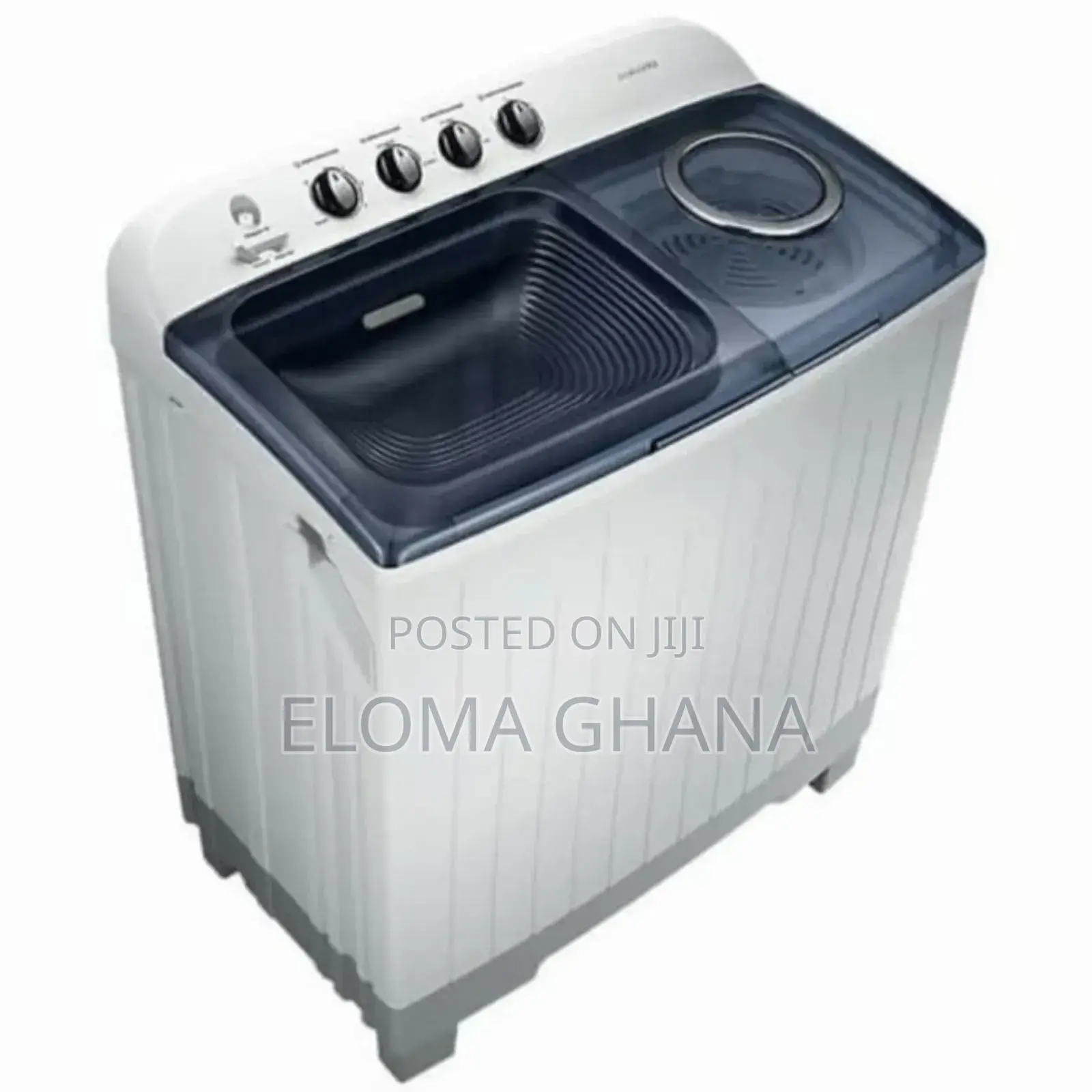 All New: 12kg Twin Tub Semi Auto Washing Machine > Samsung