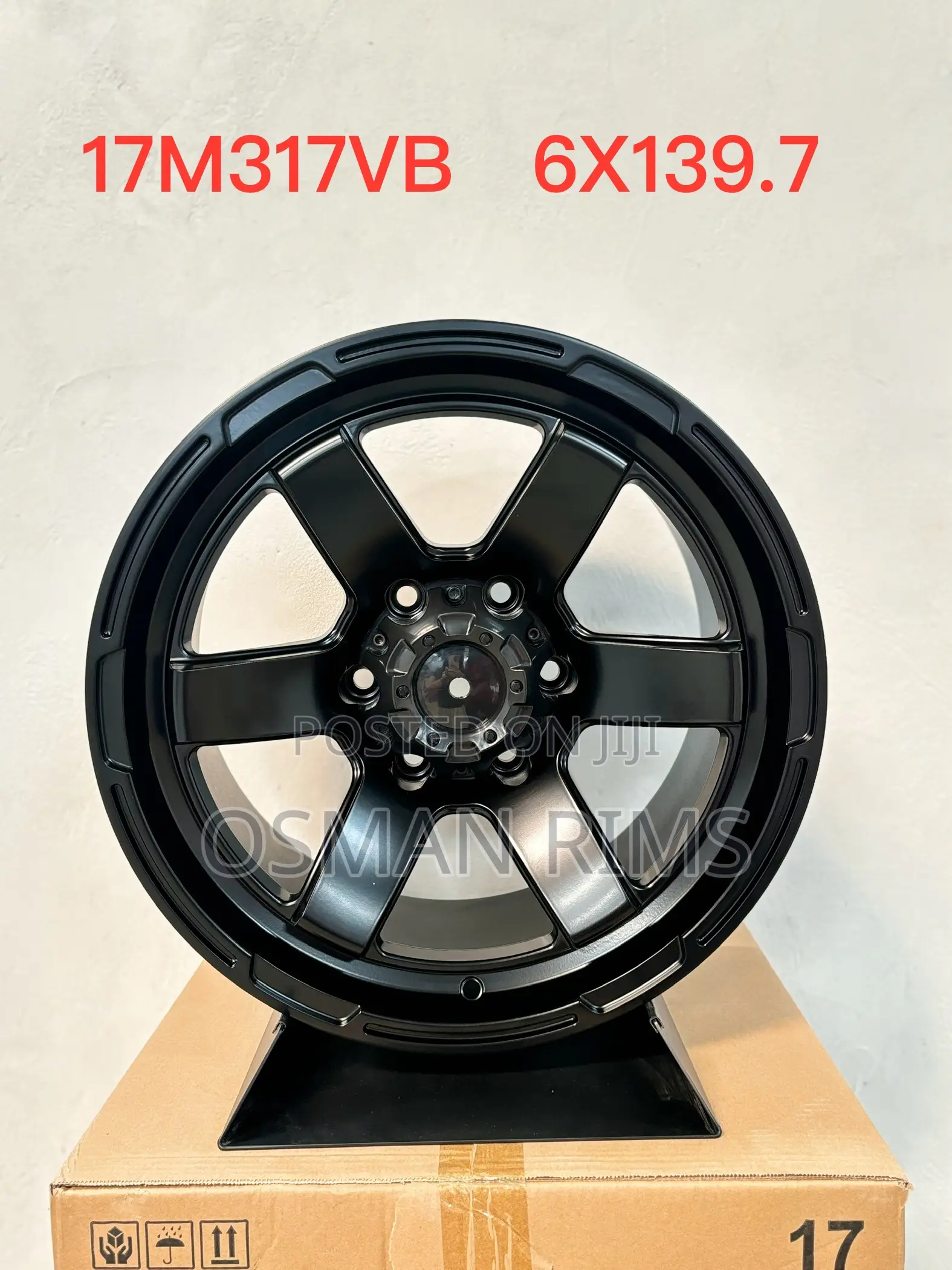 Toyota Tacoma Rim 17 Black
