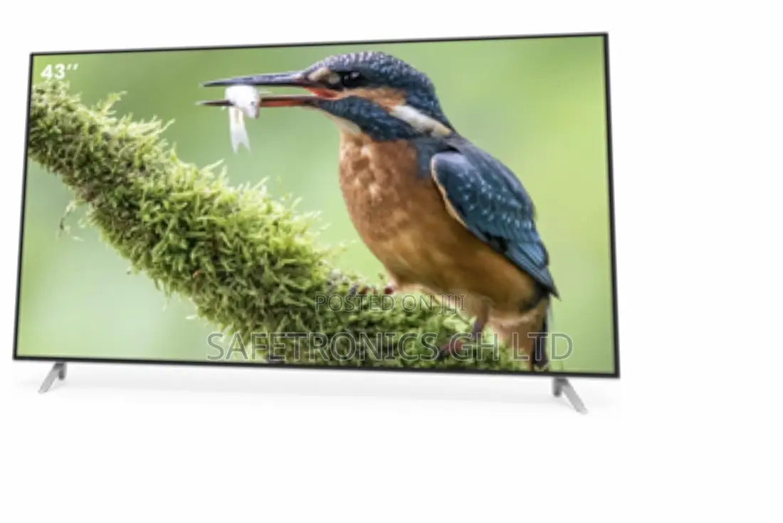 Get Lastest 43 Inch Smart Led Asano (Black) Tv