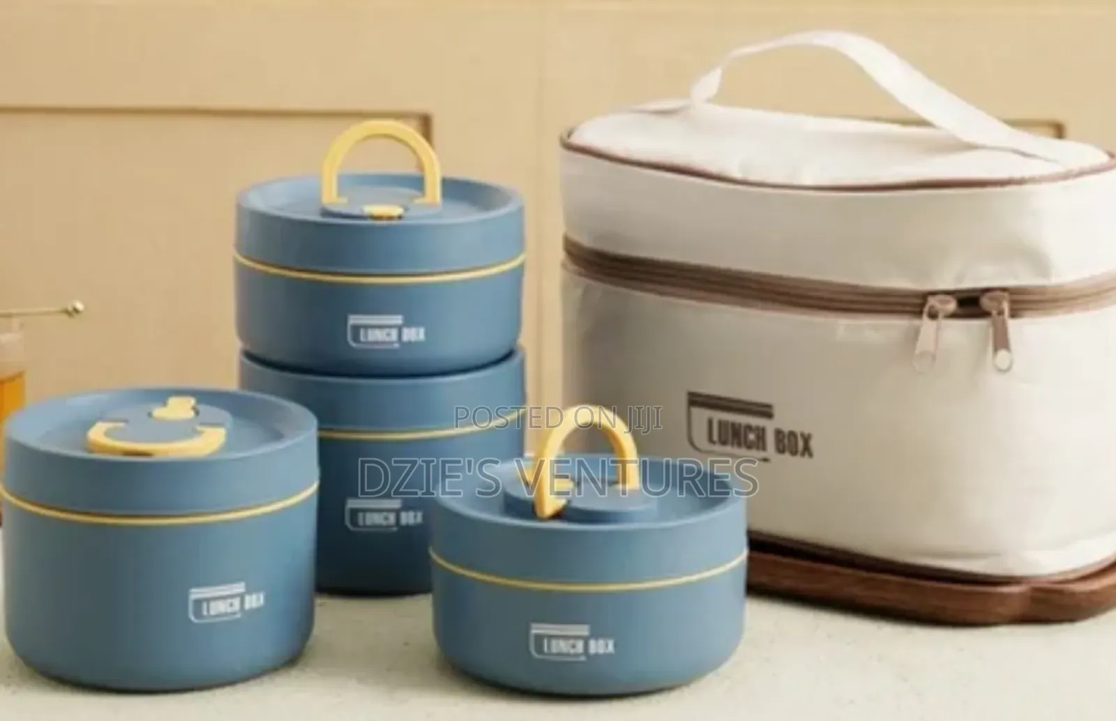 Lunch Bag With 4 Bowls