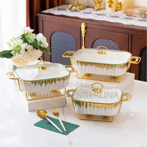 3 Set Serving Food