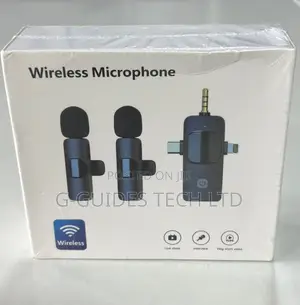 3 in 1 Wireless Lavalier Microphone for iPhone/Android/3.5mm