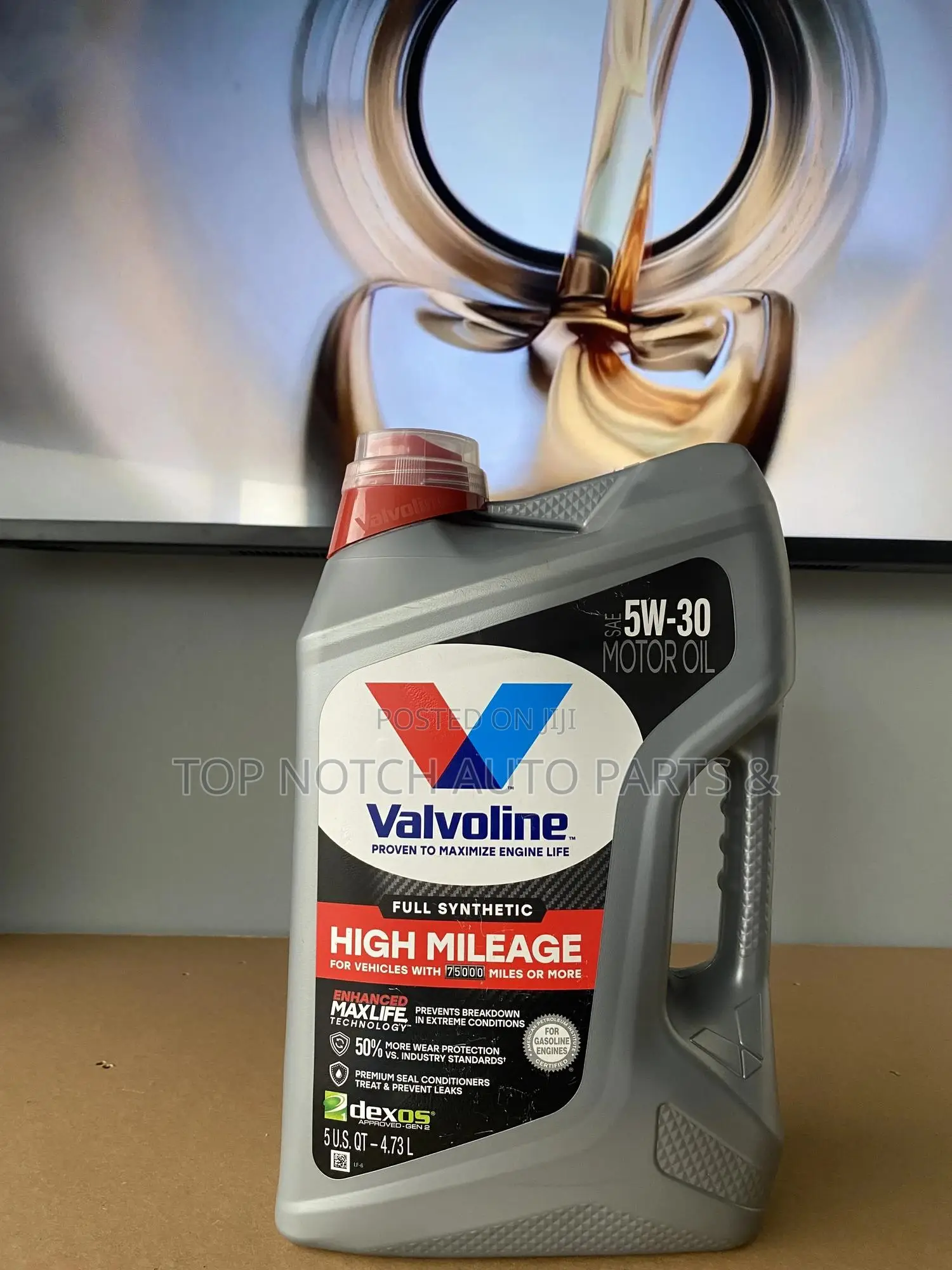 USA Valvoline SAE 5w-30 Full Synthetic High Mileage
