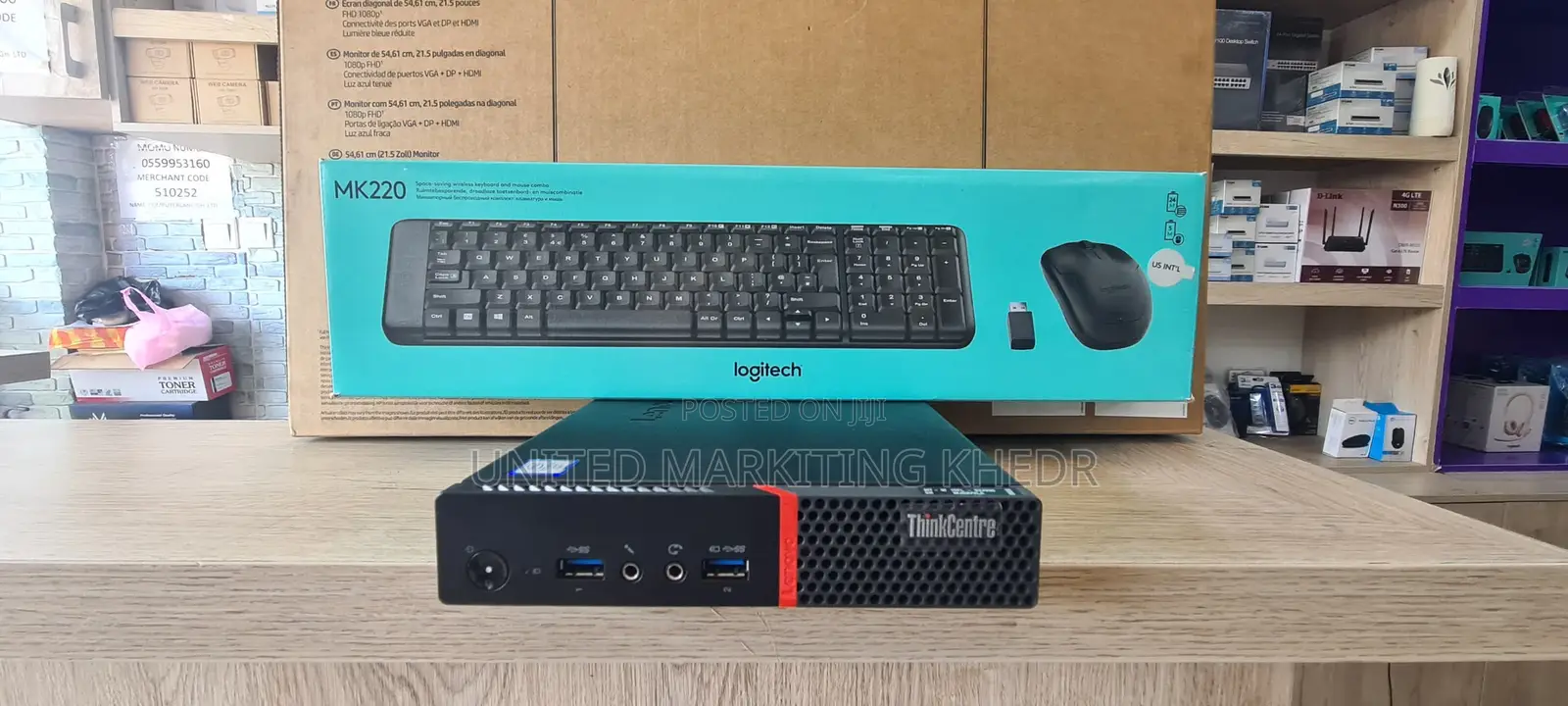 Desktop Computer Lenovo ThinkCentre 22 16GB Intel Core I7 SSD 512GB