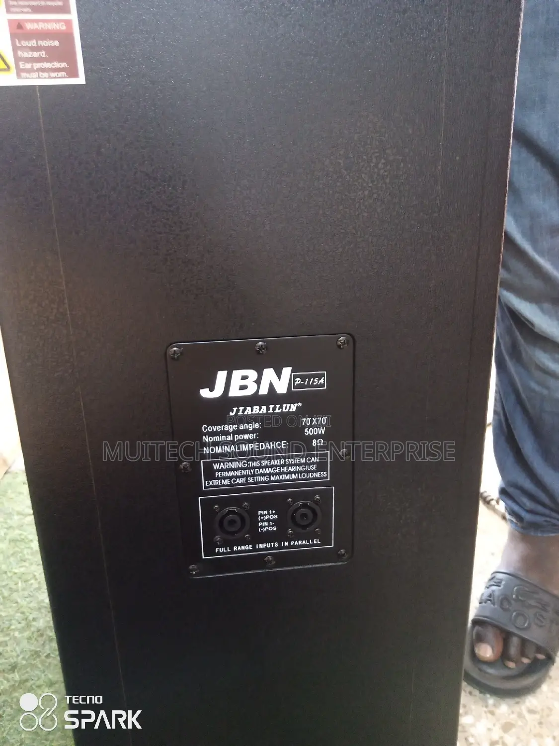 JBN Half Range Speakers "15'