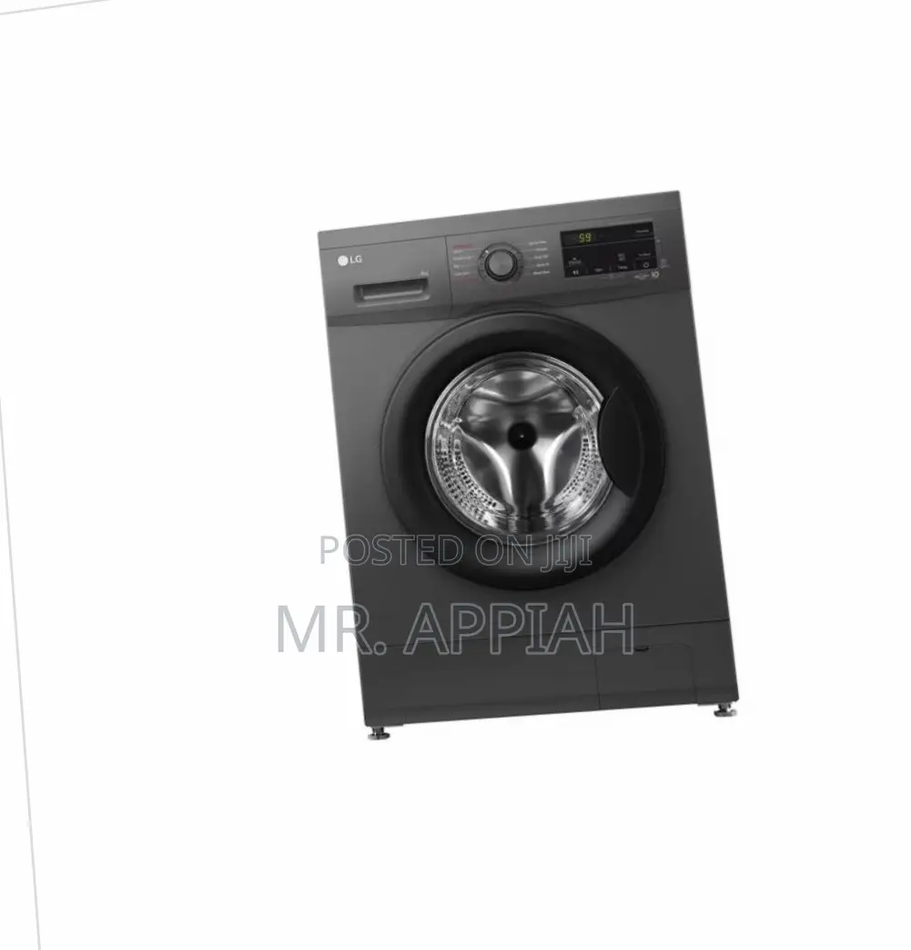 Sleek LG F2Y1TYP6J Front Load Electric Washing Machine 