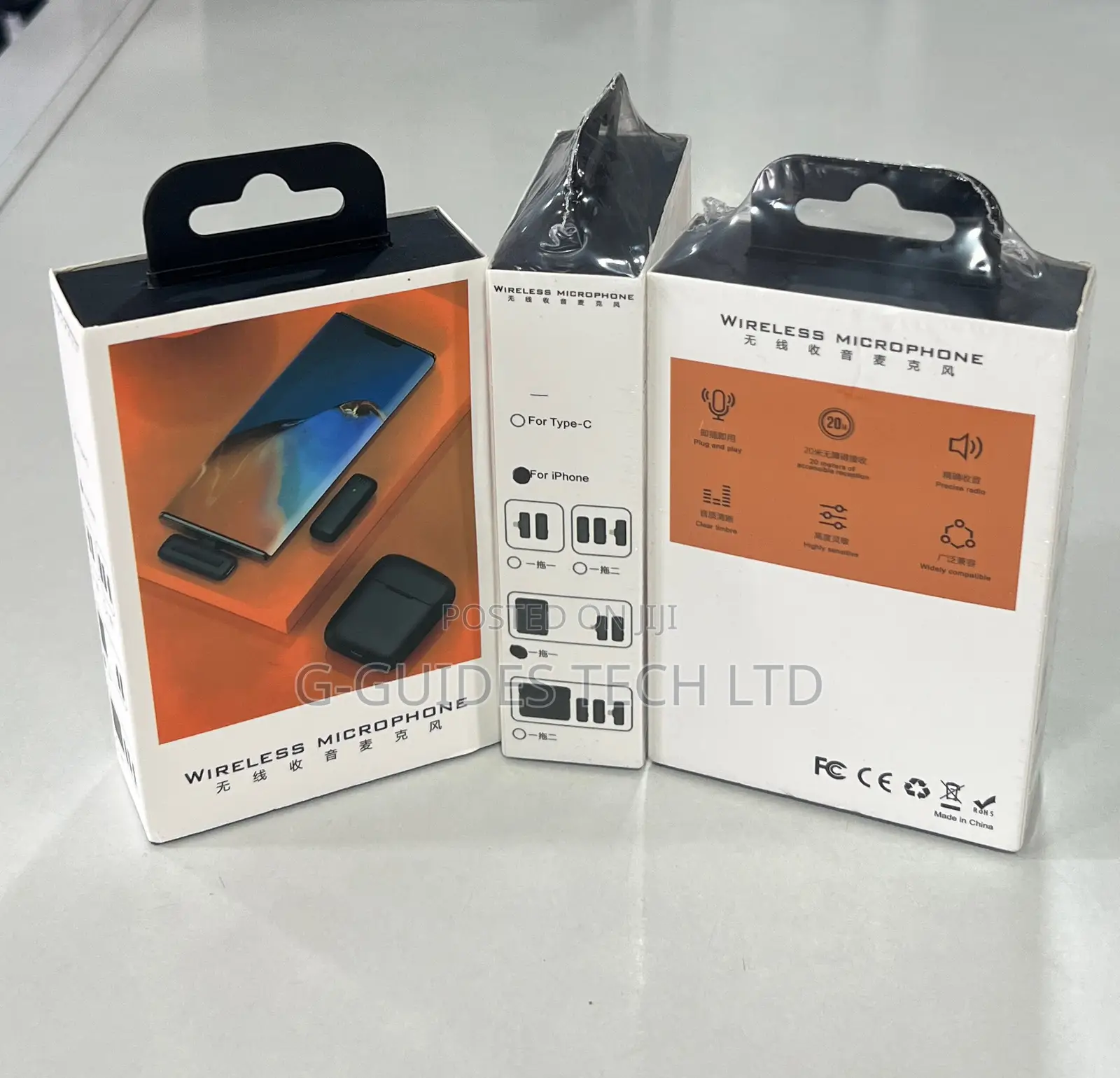 J11 iPhone Wireless Microphone With Charging Case