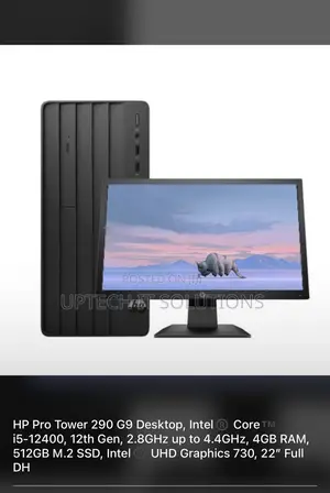 New Desktop Computer HP 290 G9 All-in-One 16GB Intel Core I5 SSD 512GB